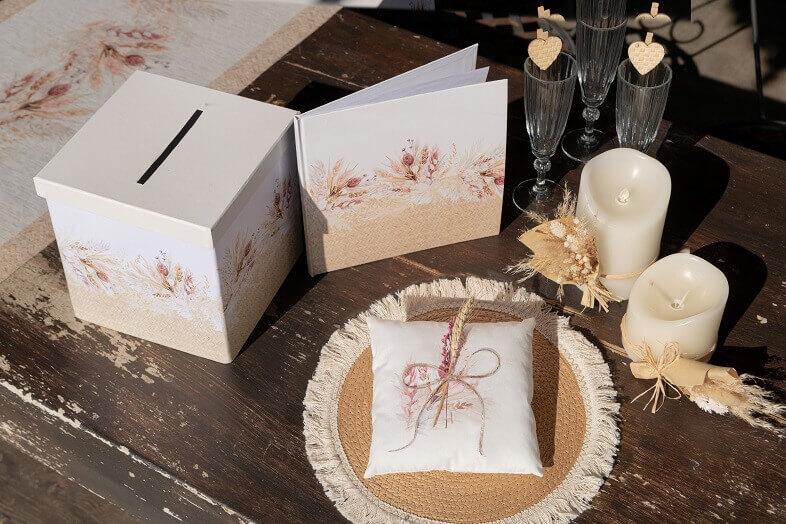 8063 tirelire urne nature champetre fleurs