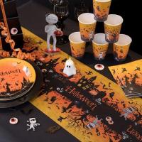 8064 chemin de table fete halloween decoration maison hantee