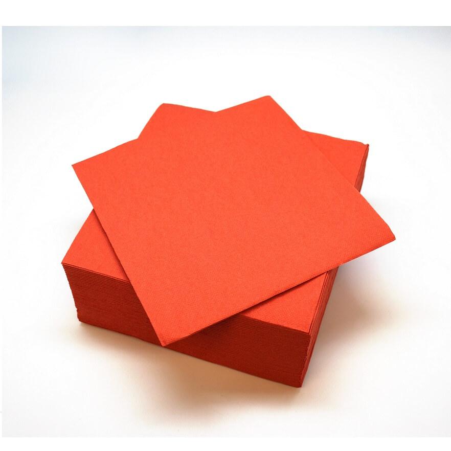 8071 serviette de table ouate micro gauffree sable terracotta 38 cm