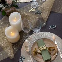 8083 decoration de table serviette papier vert olive sauge