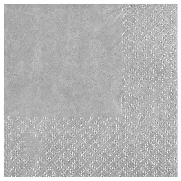 8083 serviette de table argent metallique