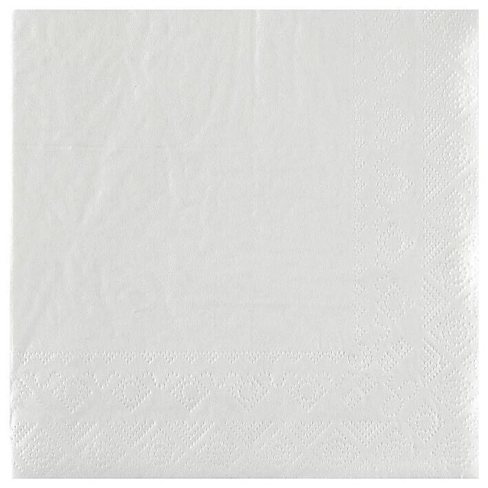 8083 serviette de table blanche 33cm