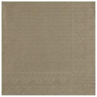 8083 serviette de table en papier couleur taupe