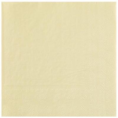 8083 serviette de table en papier ivoire