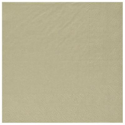 8083 serviette de table papier beige sable