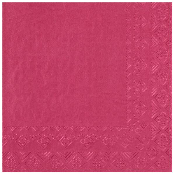 8083 serviette de table papier rose fuchsia