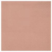 8083 serviette de table rose gold metallique