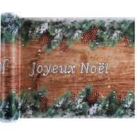 8085 chemin de table joyeux noel decoration hivernale