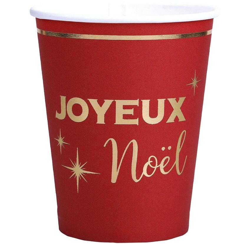 Gobelet carton pas cher : La décoration de Noel est incontournable