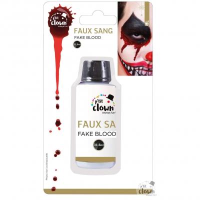 81077 bouteille faux sang en gel epais 31ml