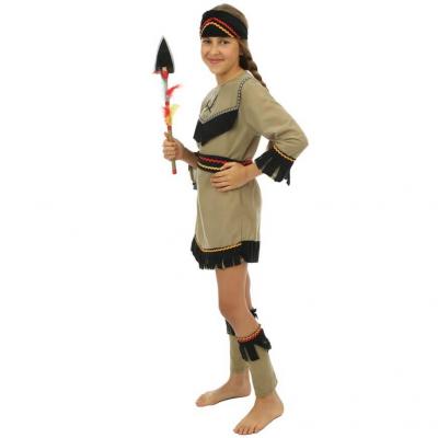 81144 taille 5 6ans costume fille enfant indienne