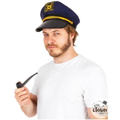 81276 accessoire deguisement adulte casquette de marin pecheur