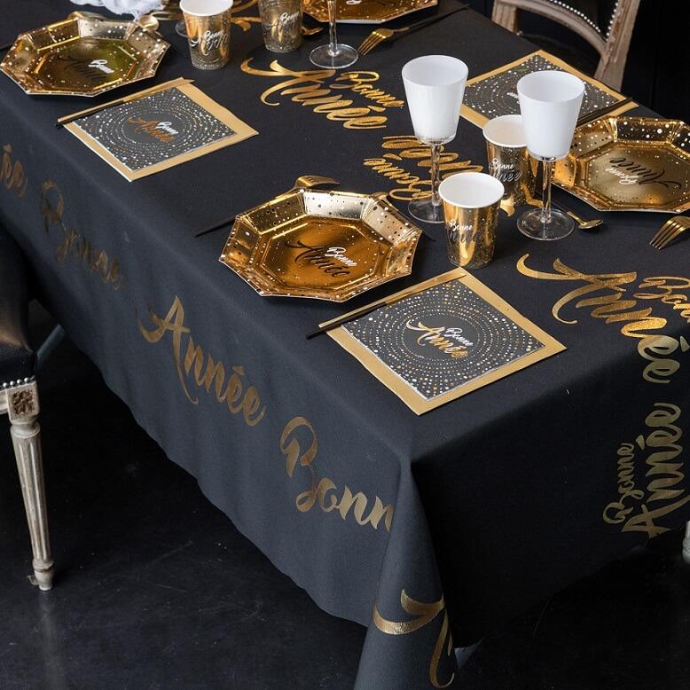 Nappe Blanche Tissu  Deco Table - Déco Table