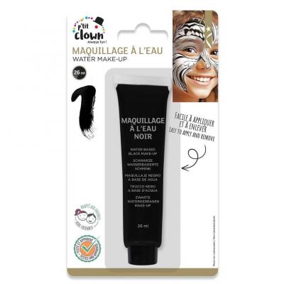 81781 maquillage fard a l eau noir carnaval halloween mardi gras