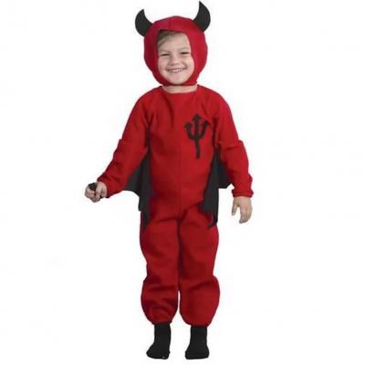 Costume Diable rouge REF/82316 (Déguisement enfant Halloween 1/2ans)