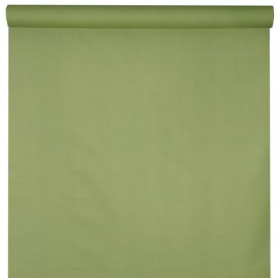 1 Nappe vert olive/sauge de 10m en in tissé REF/8236 (uniquement magasin) 60gr/m2