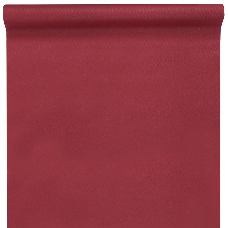 8236 rouleau nappe intisse bordeaux 10m
