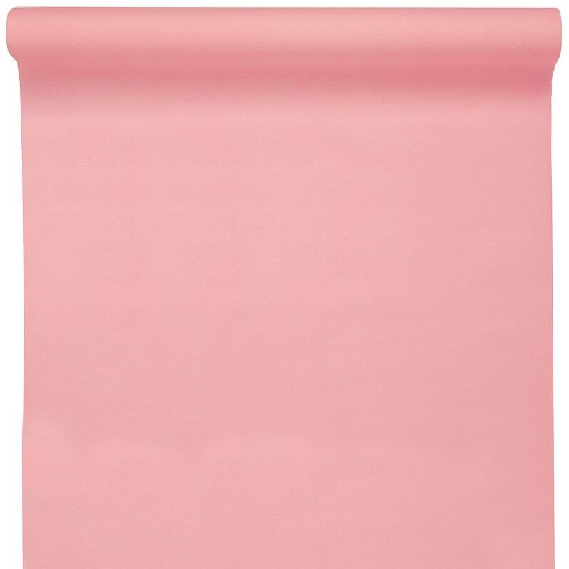 8236 rouleau nappe intisse rose bonbon 10m