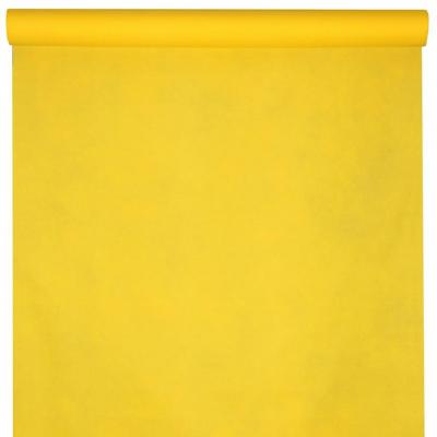 1 Rouleau nappe jaune de 10m en in tissé REF/8236 (uniquement magasin) 60gr/m2