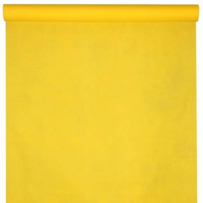 8236 rouleau nappe jaune 10m intisse