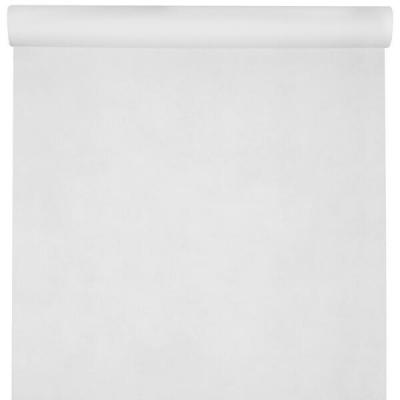 1 Nappe blanche en intissé de 25m en rouleau REF/8237 (uniquement magasin) 60gr/m2