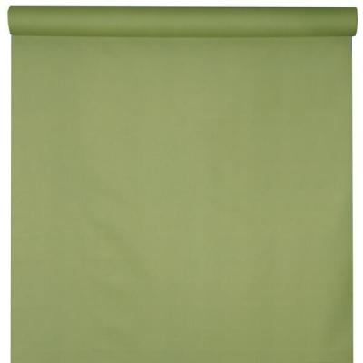 8237 nappe vert olive sauge intisse 25m