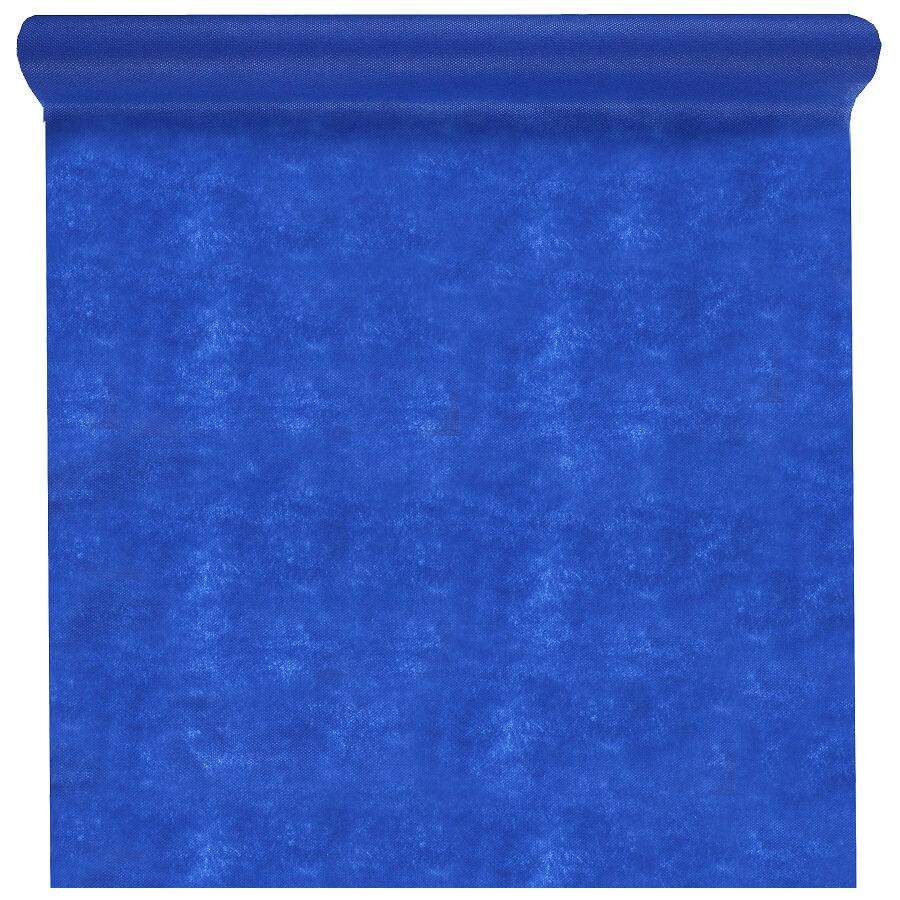 8237 rouleau nappe intissee bleu royal 25m