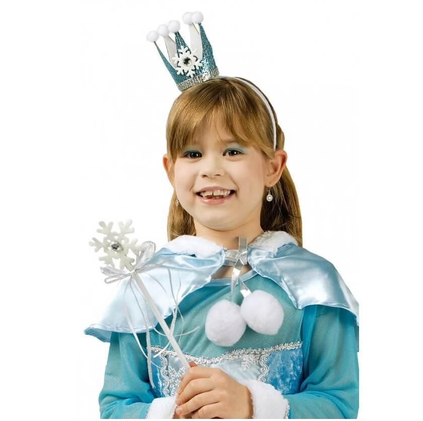 83 486510 16 accessoire de deguisement fille set reine des glaces