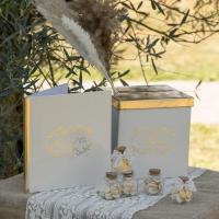 8325 livre dor mariage feuillage champetre baroque beige ivoire et dore or metallique