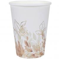 8385 gobelet carton nature champetre feuillage naturel