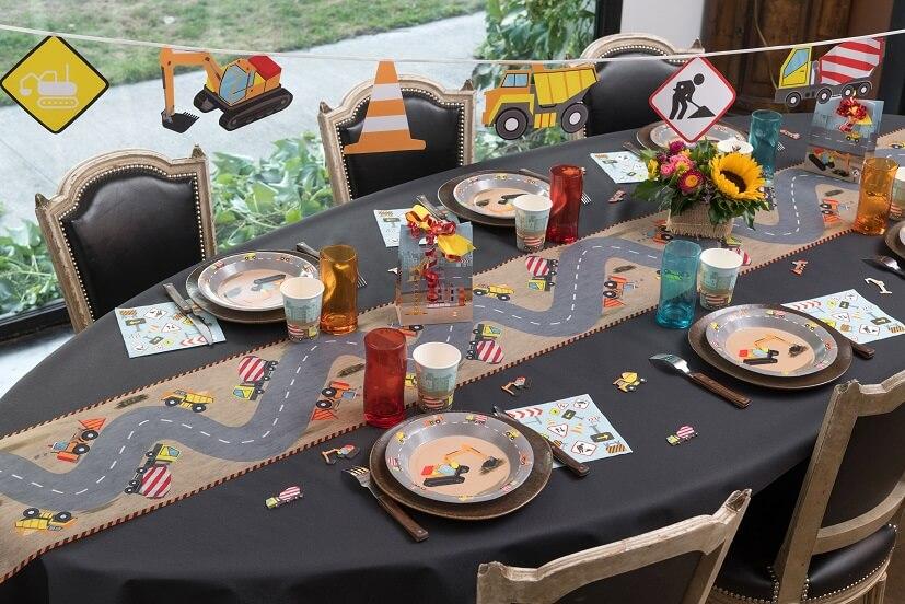 8418 guirlande banderole chantier anniversaire