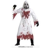 84207 magasin costume adulte homme pas de calais fantome diable blanc avec sang halloween