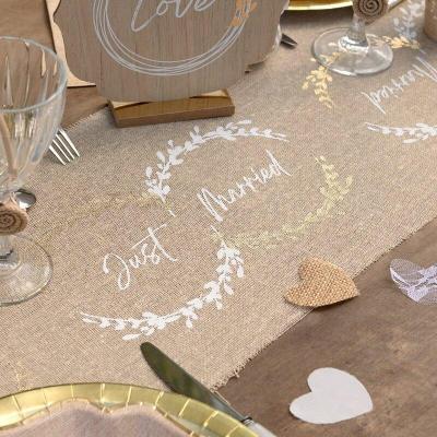 8484 chemin de table mariage just married