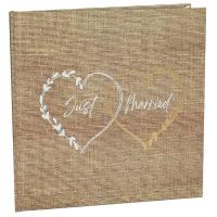 8494 livre d or mariage just married nature champetre