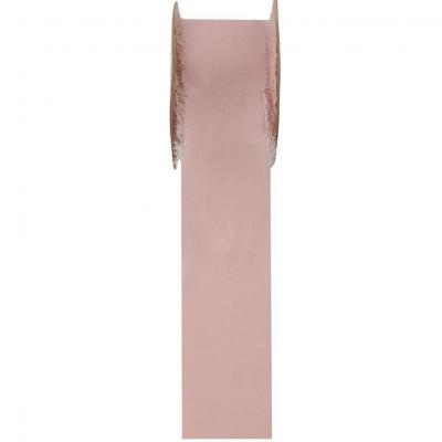 8515 bobine ruban rose poudre crepe