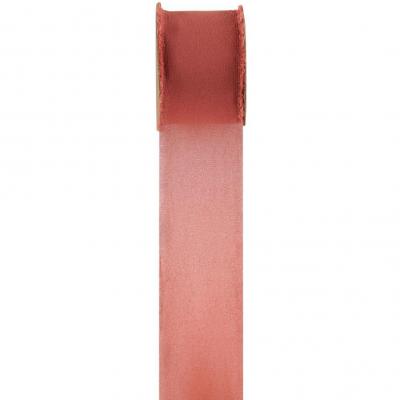 8515 bobine ruban terracotta crepe