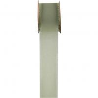 8515 bobine ruban vert sauge olive crepe