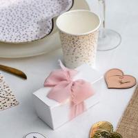 8515 confection ruban rose poudre crepe