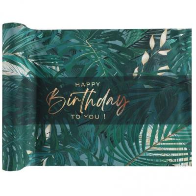 8529 chemin de table anniversaire jungle tropicale hapy birthday