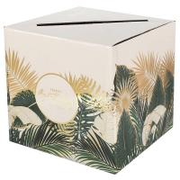 8542 tirelire urne jungle chic tropicale anniversaire haopy birthday