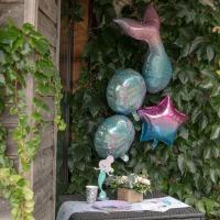 8550 ballon aluminium decoratif sirene fete anniversaire enfant