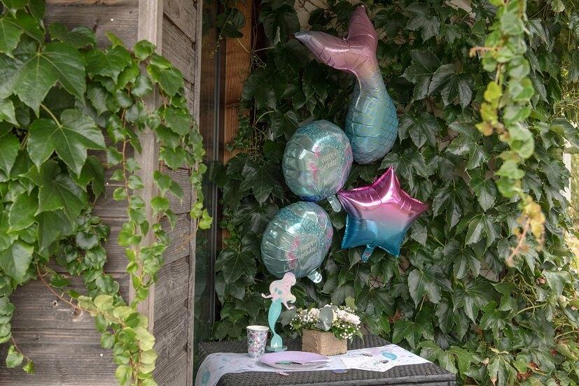 8550 ballon aluminium decoratif sirene fete anniversaire enfant