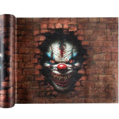 Chemin de table clown tueur 30cm x 5m REF/8592 (Décoration Halloween)