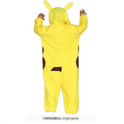 86005 taille 5 6 ans costume enfant chinchilla electrique jaune