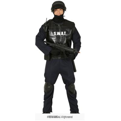 86609 taille m costume adulte homme police agent du swat