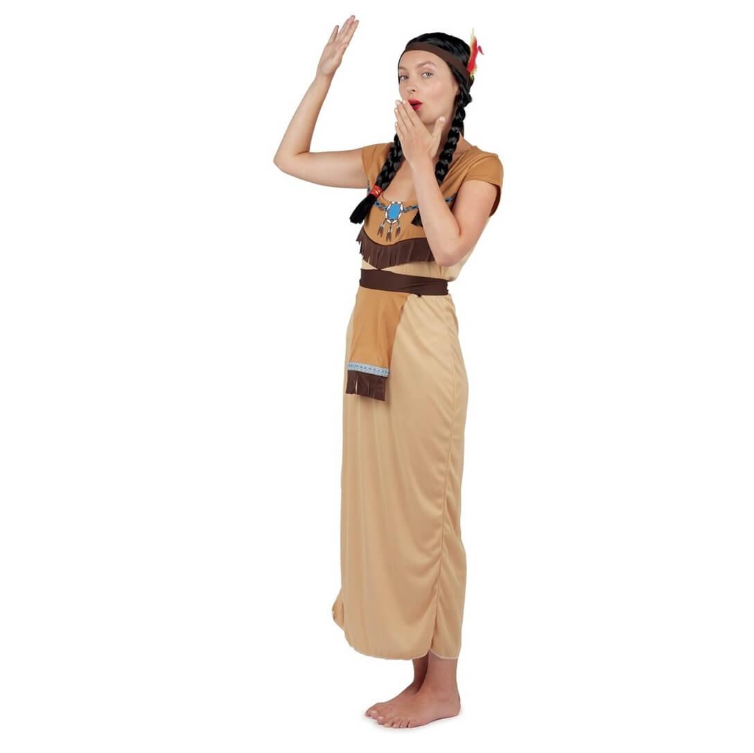 86764 taille sm deguisement adulte femme indienne amerique