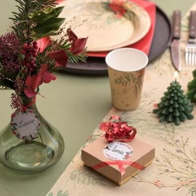 8714 vase verre pampa vert sapin