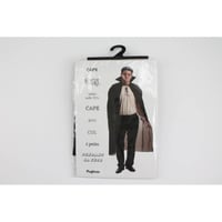 8728964 magasin pas de calais halloween accessoire deguisement cape noire adulte vampire sorcier 120cm