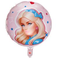 8785 ballon aluminium poupee girly anniversaire fille