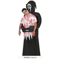 88025 magasin pas de calais costume gonflable halloween adulte fantome de la mort scream